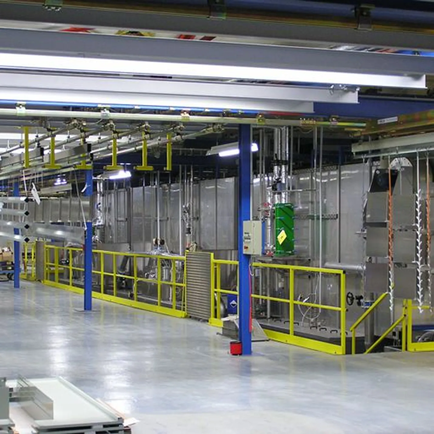 Modernste Vorbehandlungsanlagen für Stahl und Aluminium